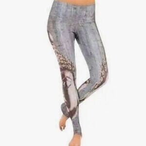 Noli Buddha Print Leggings